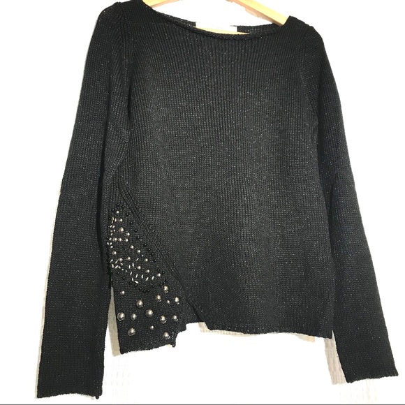 Zara black knit sweater- Size M - Picture 1 of 3